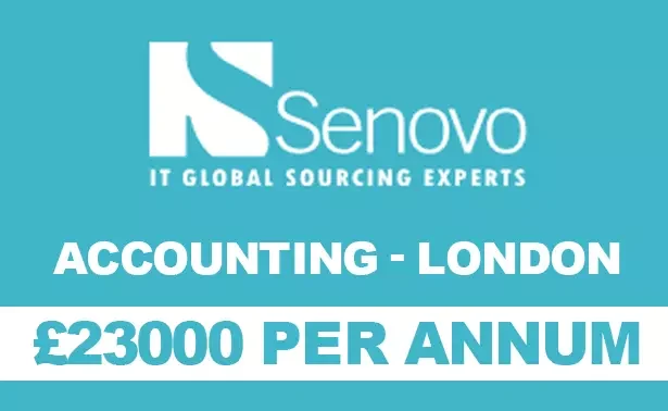 senovo-it-global-sourcing-experts-logo-job-offer-accounting-position-london